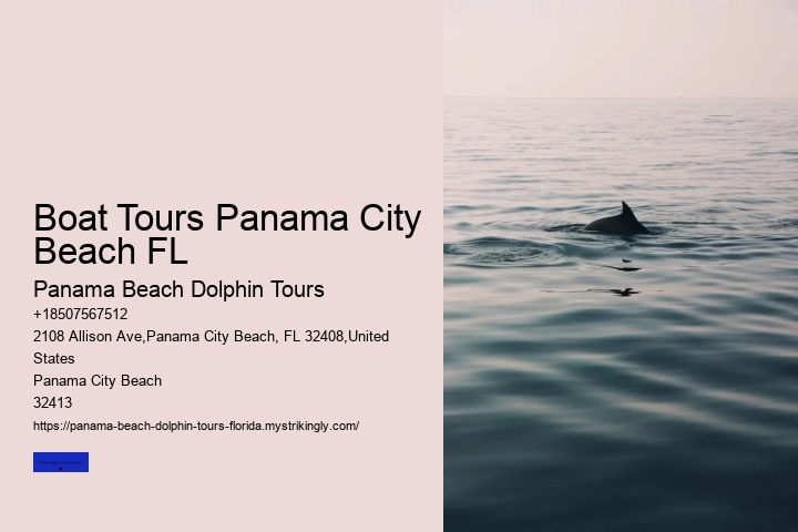Boat Tours Panama City Beach FL
